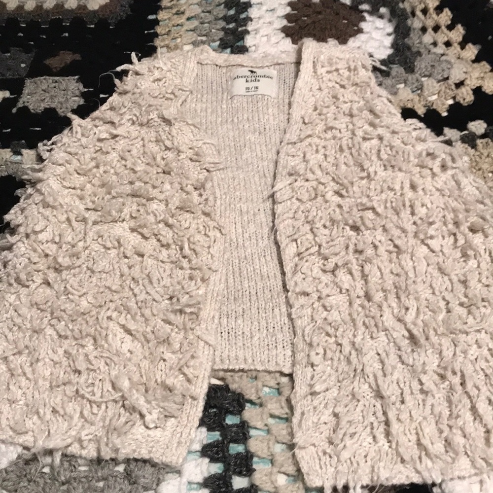 Fuzzy vest